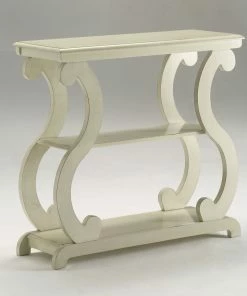 Crown Mark Lucy Ivory Console Table