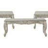 Hughes Furniture Antique Rubbed Almond Coffee Table Set Coffee Table Sets
