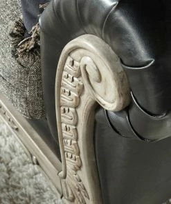 Hughes Furniture San Marino Ebony Sofa And Loveseat Sofa Sets - Stationary