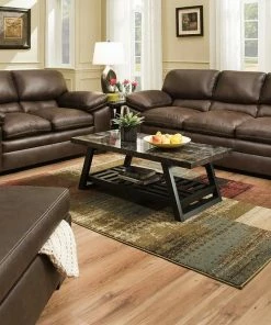 Lane Home Furnishings Shiloh Sable Sofa And Loveseat Sofa Sets - Stationary