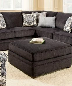 Lane Home Furnishings Bellamy Slate Transitional Sectional Sectionals