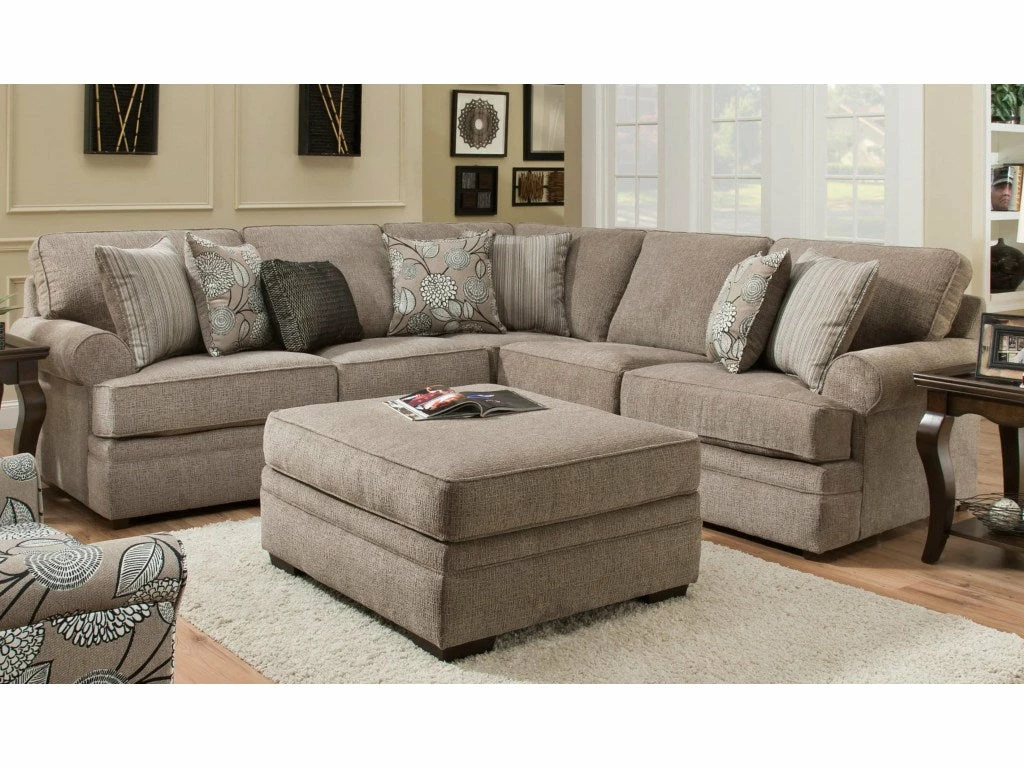 Lane Home Furnishings Macy Pewter Sectional Sectionals