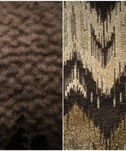 Hughes Furniture Olympian Chocolate Brown Sectional