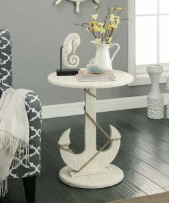 Coast To Coast Furniture Accent Chests Anchor And Rope Accent Table