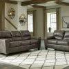 Ashley Furniture Dark Smoke Gray Sofa And Loveseat