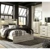 Ashley Furniture Farmhouse Wispy White Queen Bedroom Set