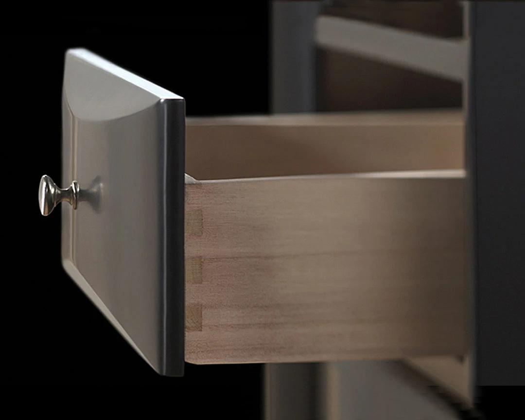 Crown Mark Emily Captain Black Queen Bedroom Set