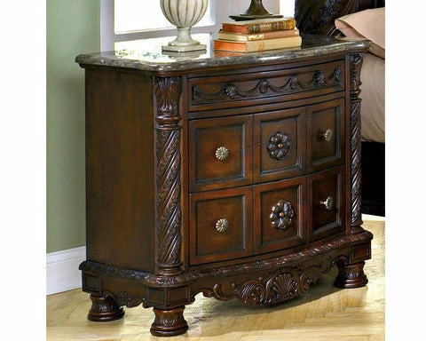 North Shore Sleigh King Bedroom Set By Ashley Furniture