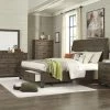 Lifestyle Furniture Brown Pine Saw King Bedroom Set