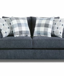 Lane Home Furnishings Heavenly Blue Sofa And Loveseat Sofa Sets - Stationary