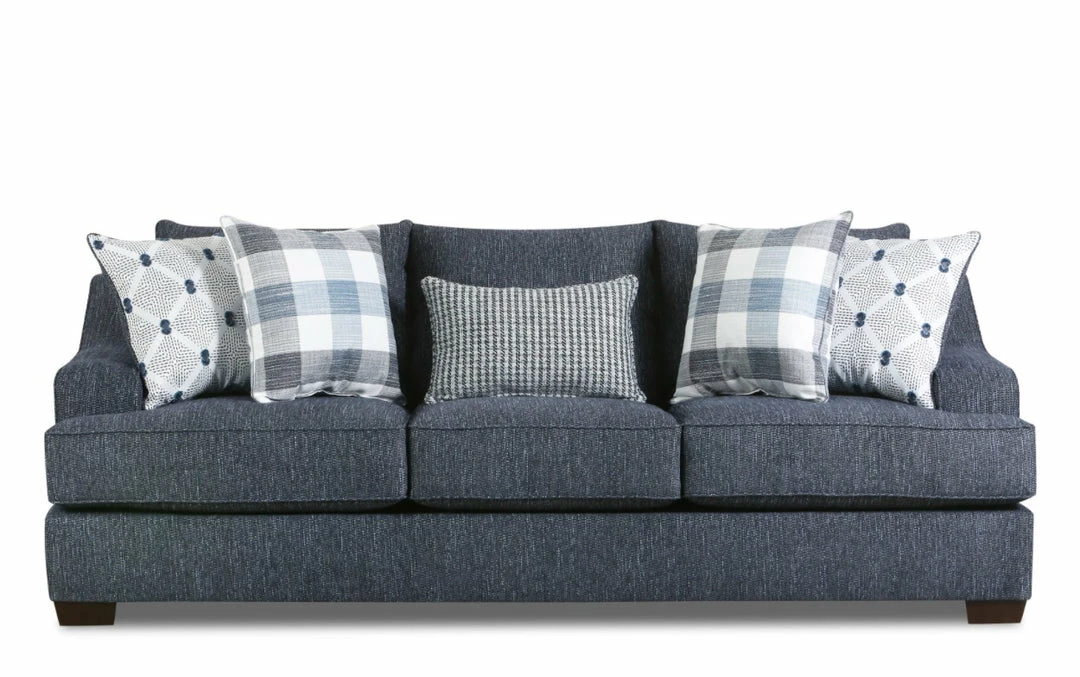 Lane Home Furnishings Heavenly Blue Sofa And Loveseat Sofa Sets - Stationary