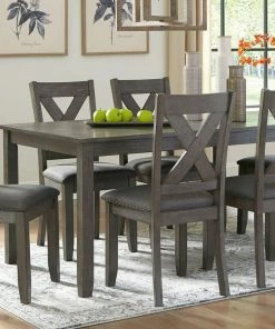 Ashley Furniture Antique Gray 7 Pc. Dining Set