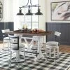 Ashley Furniture Modern Farmhouse Vintage White Dining Set