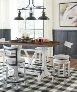 Ashley Furniture Modern Farmhouse Vintage White Dining Set