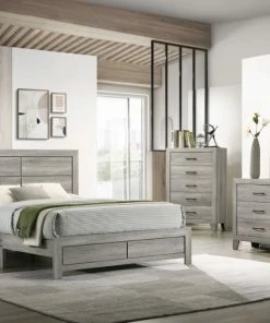 Crown Mark Hopkins Gray Queen Bedroom Set