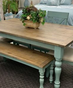 Lifestyle Furniture Robins Egg Farmhouse Dining Set
