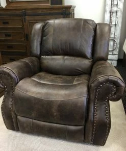 Corinthian Furniture Waylon Mocha Reclining Sofa And Loveseat Sofa Sets - Reclining