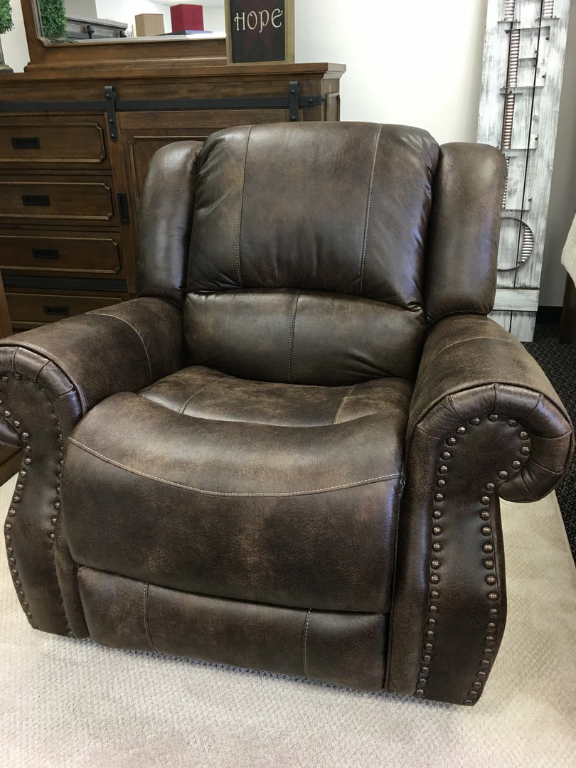 Corinthian Furniture Waylon Mocha Reclining Sofa And Loveseat Sofa Sets - Reclining