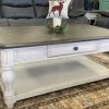 Bernards Furniture Coffee Table Sets French Country Antique White Coffee Table Set