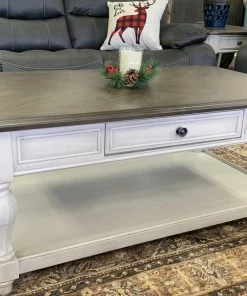 Bernards Furniture Coffee Table Sets French Country Antique White Coffee Table Set