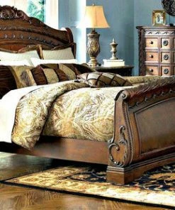 North Shore Sleigh King Bedroom Set By Ashley Furniture