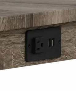 Crown Mark USB Bar Table With Three Barstools Dining