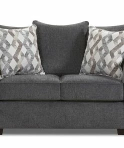 Lane Home Furnishings Surge Gray Sofa And Loveseat Sofa Sets - Stationary
