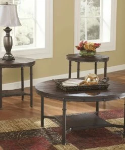 Ashley Furniture Coffee Table Sets Round Industrial Coffee Table Set