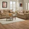 Lane Home Furnishings Sofa Sets - Stationary Venture Latte Sofa And Loveseat