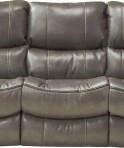 Jackson/Catnapper Sofa Sets - Reclining Catnapper Camden Gray Reclining Sofa And Loveseat