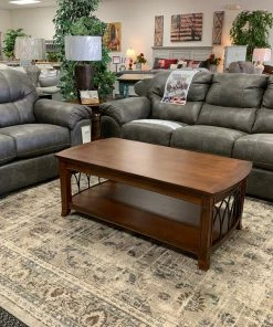 Jackson/Catnapper Grant Steel Gray Sofa And Loveseat Sofa Sets - Stationary